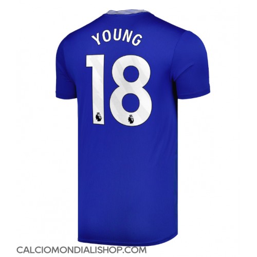 Maglie da calcio Everton Ashley Young #18 Prima Maglia 2024-25 Manica Corta